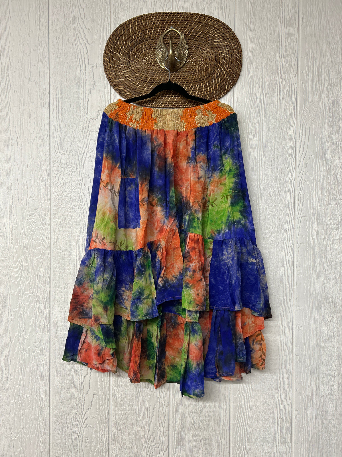 Crepe Sari Dahlia Skirt 1026 128
