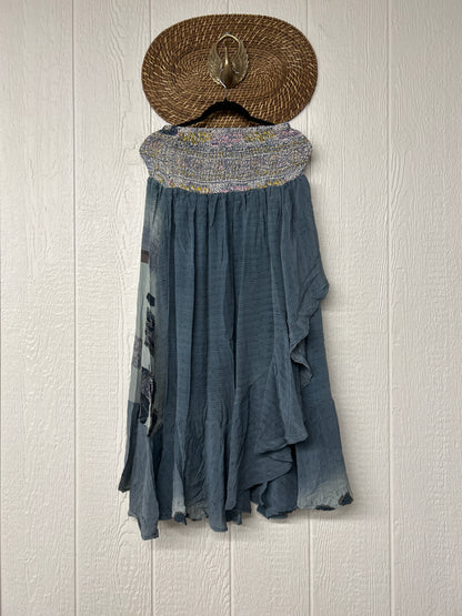 Crepe Sari Inner Peace Wrap Skirt 0626 167