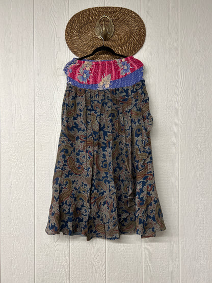 Crepe Sari Inner Peace Wrap Skirt 0626 265