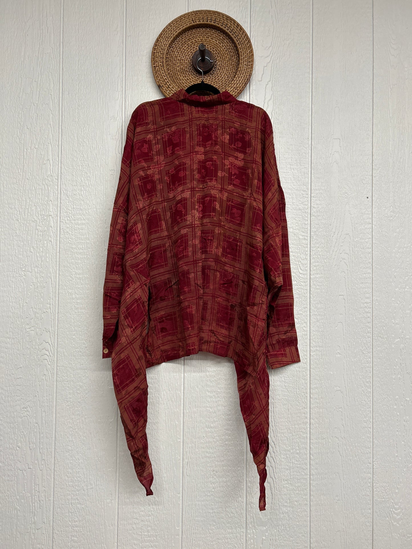 Crepe Sari Nirvana Button Down 1125 241