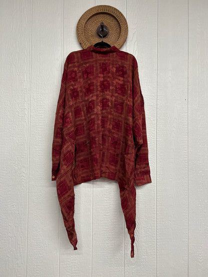 Crepe Sari Nirvana Button Down 1125 241