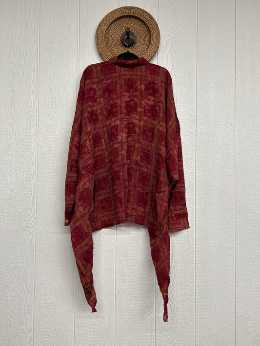 Crepe Sari Nirvana Button Down 1125 241