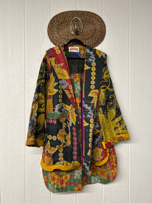 Fine Kantha Drifter Coat 1026 095