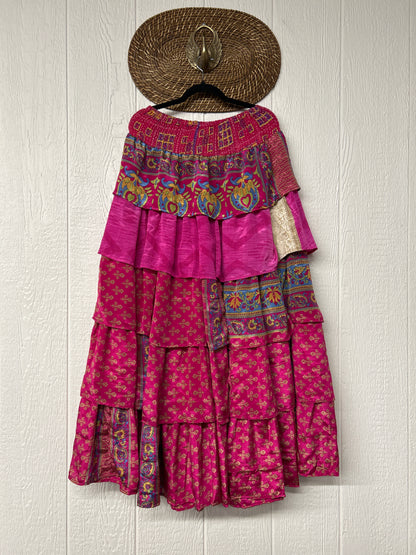 Rasgulla Sari Venus Ruffle Maxi 1125 099