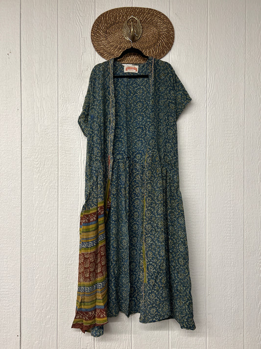 Crepe Sari Summer Evermore Kimono 0726 005