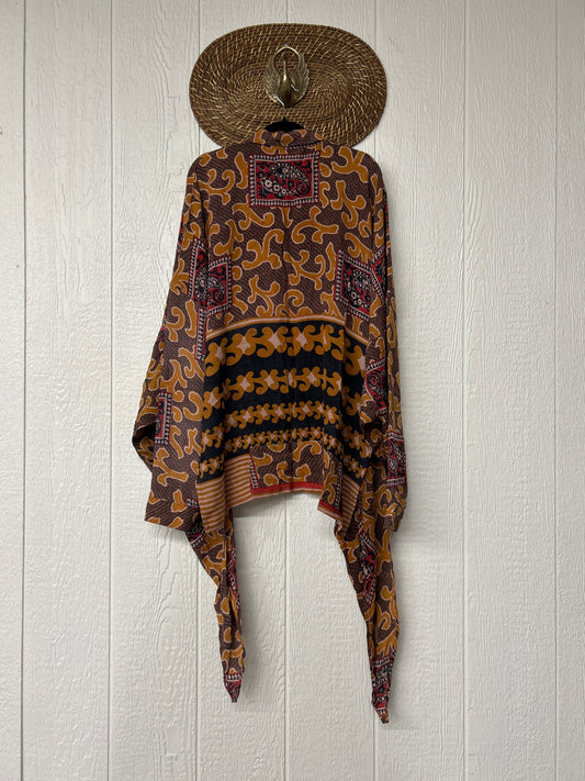 Crepe Sari Nirvana Button Down 1125 147