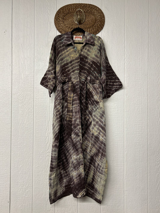 Pareo Kantha Gravity Duster Dress 0526 003