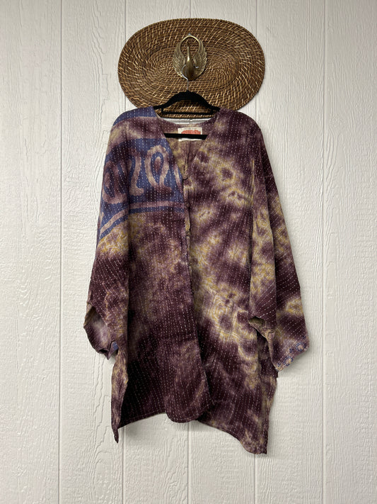 RETAIL Pareo Kantha Gaia Button-Down Kimono 0526 054