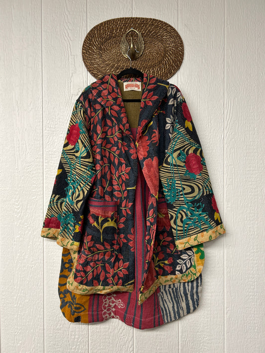 Fine Kantha Drifter Coat 1026 134