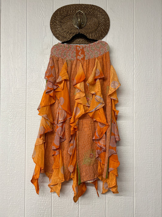 Pareo Kantha Willow Maxi Skirt 0826 146