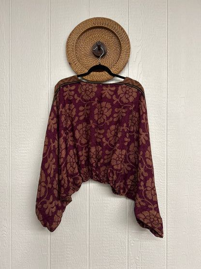 Crepe Sari Luna Crop Top 0126 046