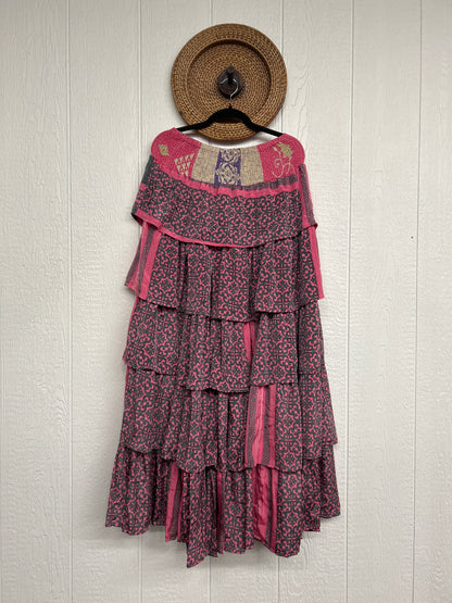 Rasgulla Sari Venus Ruffle Maxi 1125 154