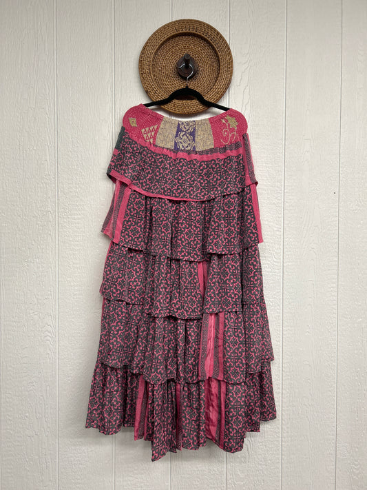 Rasgulla Sari Venus Ruffle Maxi 1125 154