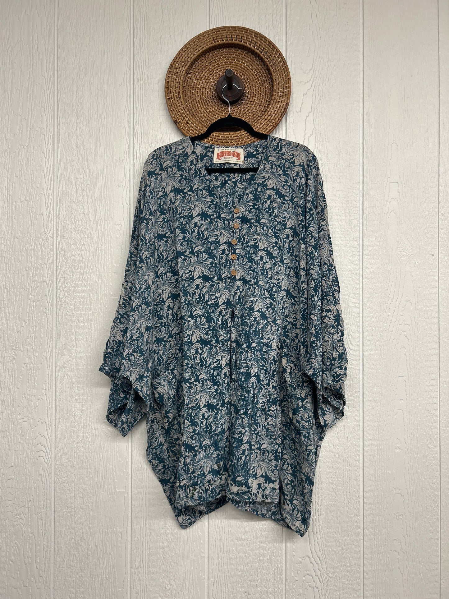 Crepe Sari Gaia Split Tunic 0226 106