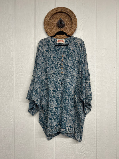 Crepe Sari Gaia Split Tunic 0226 106