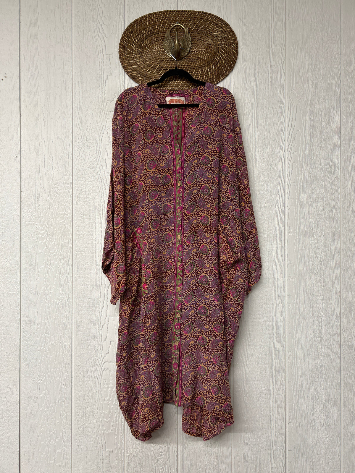 Crepe Sari Gaia Duster Dress 0826 260
