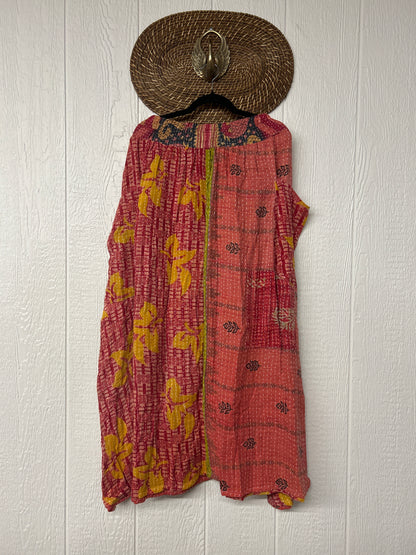 Pareo Kantha Butterfly Cargo Skirt 0426 118