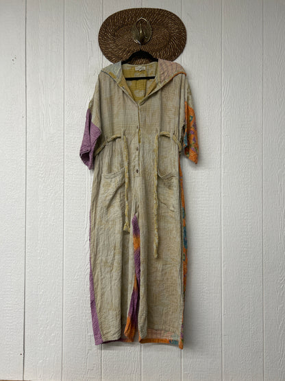 Alchemi Pareo Kantha Zen Hoodie Jumpsuit 0826 005