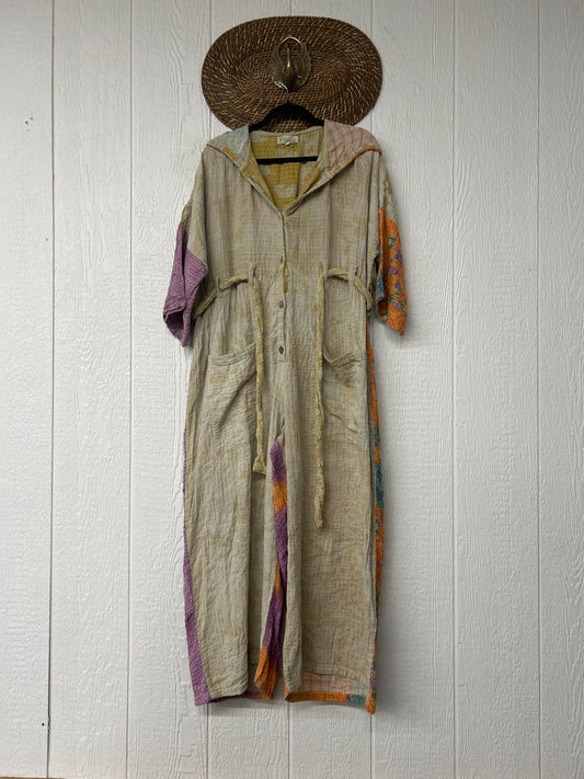 Alchemi Pareo Kantha Zen Hoodie Jumpsuit 0826 005