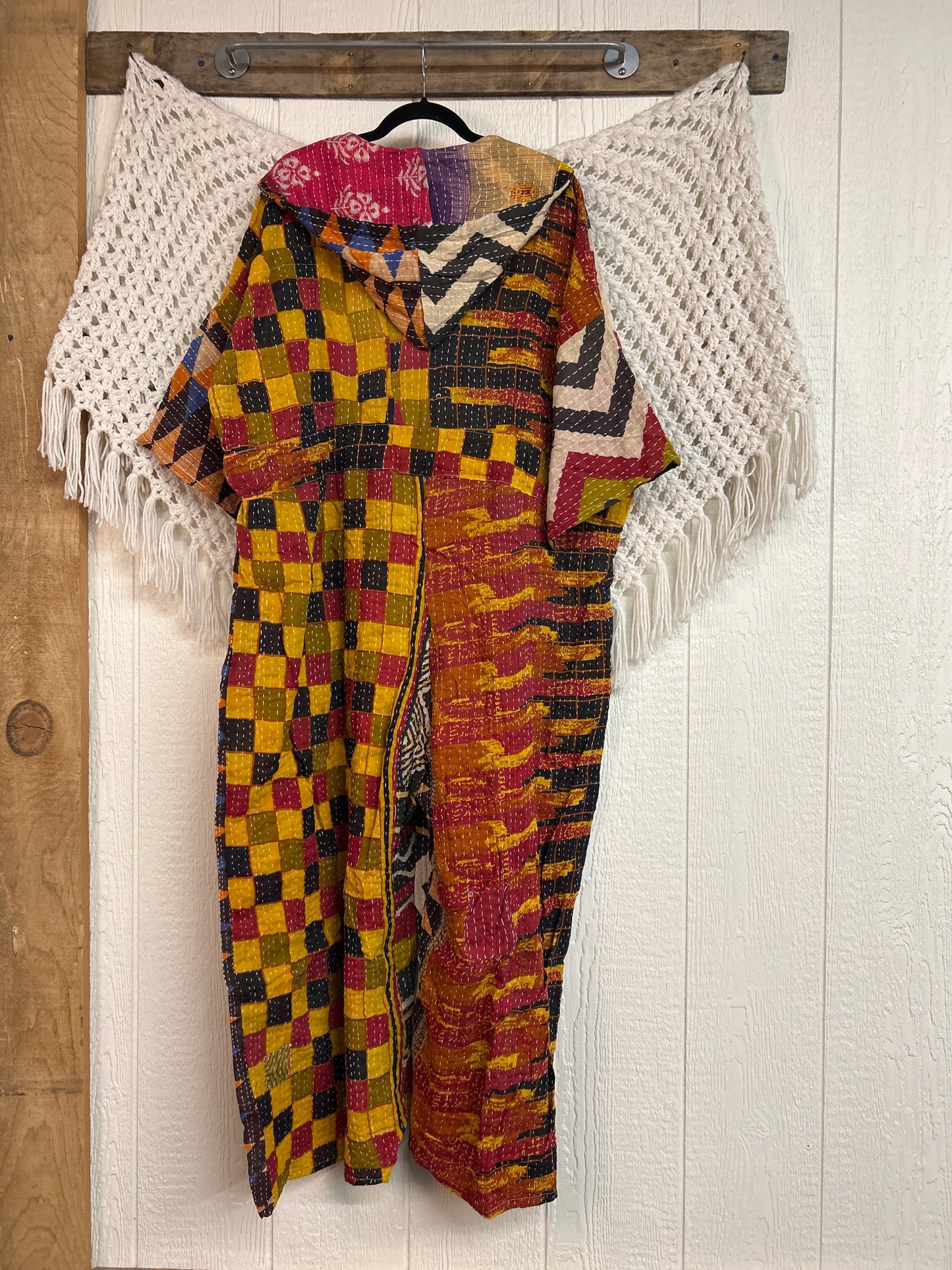 Kantha Zen Hoodie Jumpsuit 0925 224