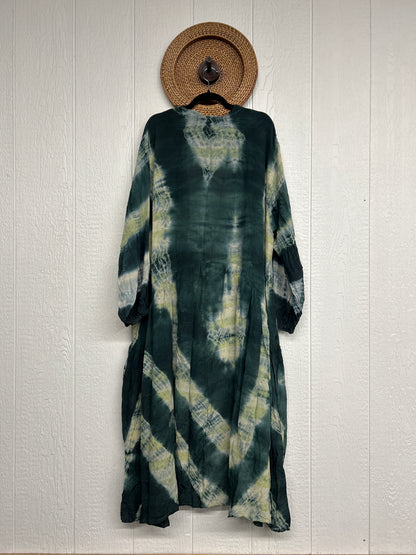 Crepe Sari Evermore Kimono 1026 072