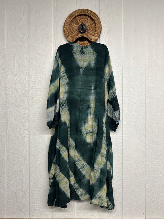 Crepe Sari Evermore Kimono 1026 072