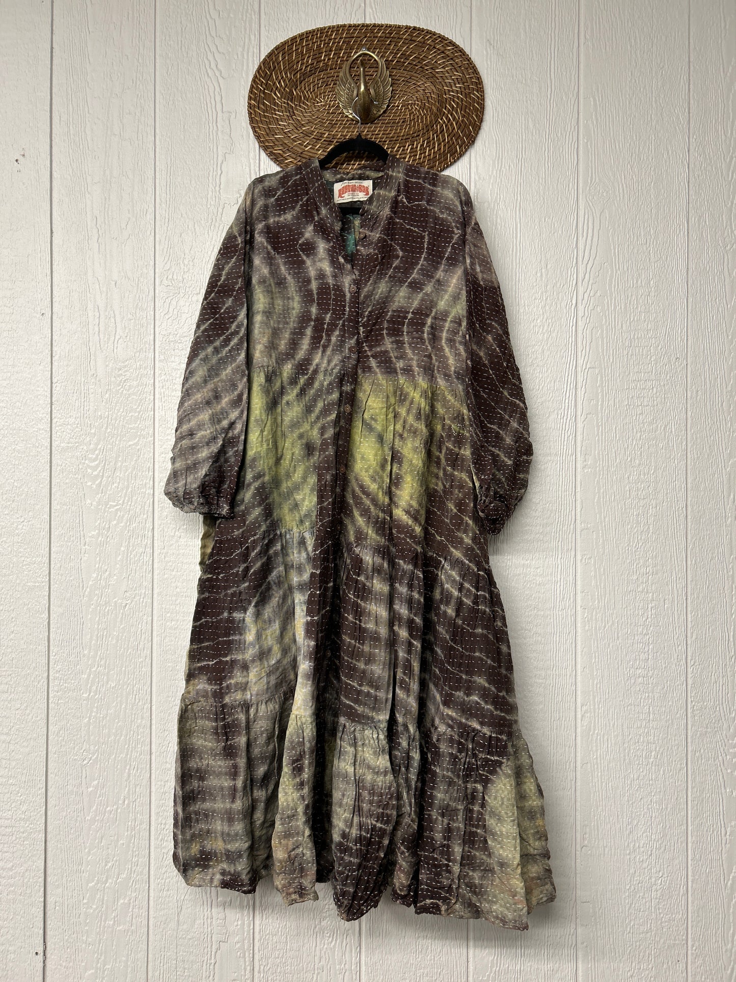 Pareo Kantha Luminous Maxi Dress 0526 001