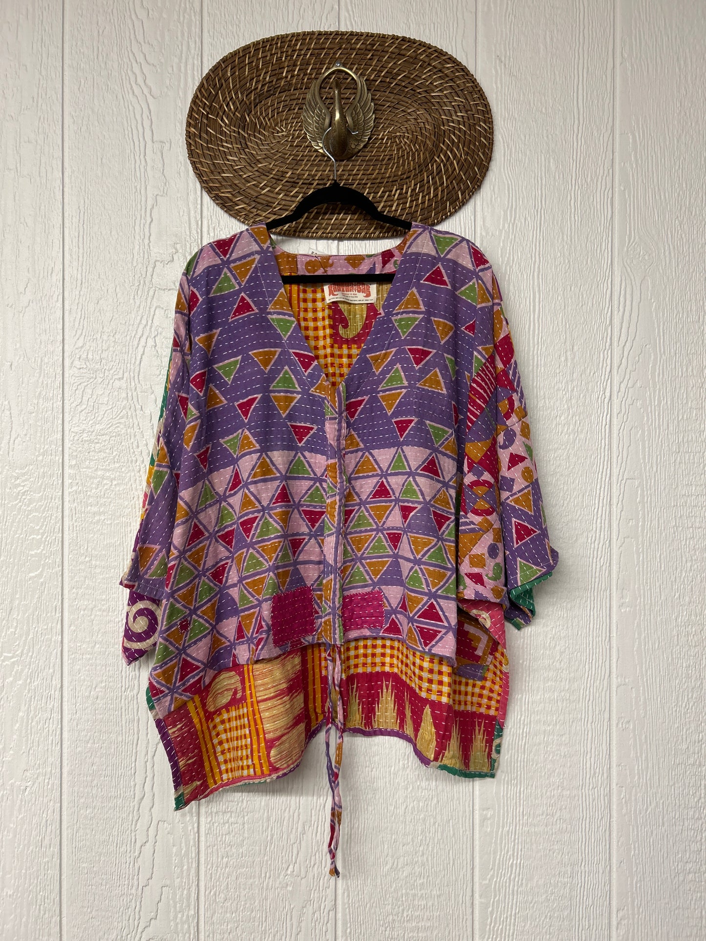 Pareo Kantha Hi-Lo Butterfly Top 0626 093
