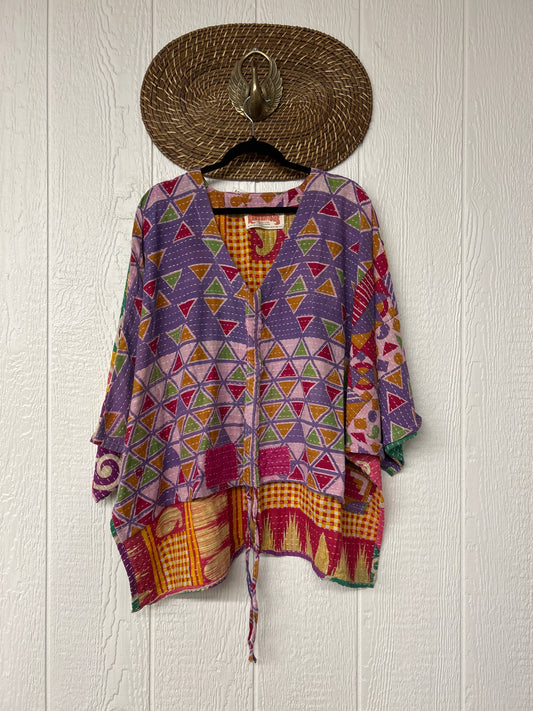 Pareo Kantha Hi-Lo Butterfly Top 0626 093