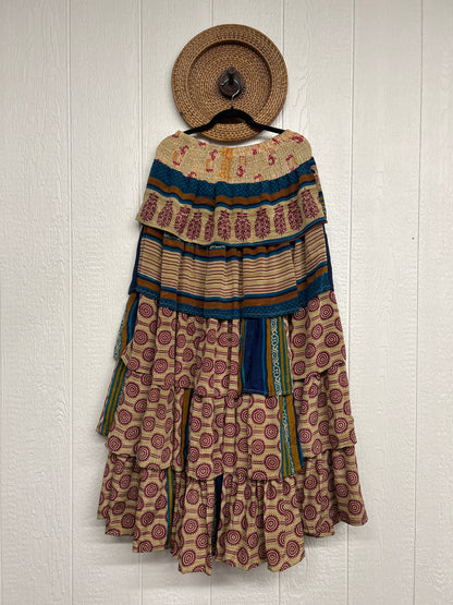 Rasgulla Sari Venus Ruffle Maxi 1125 176