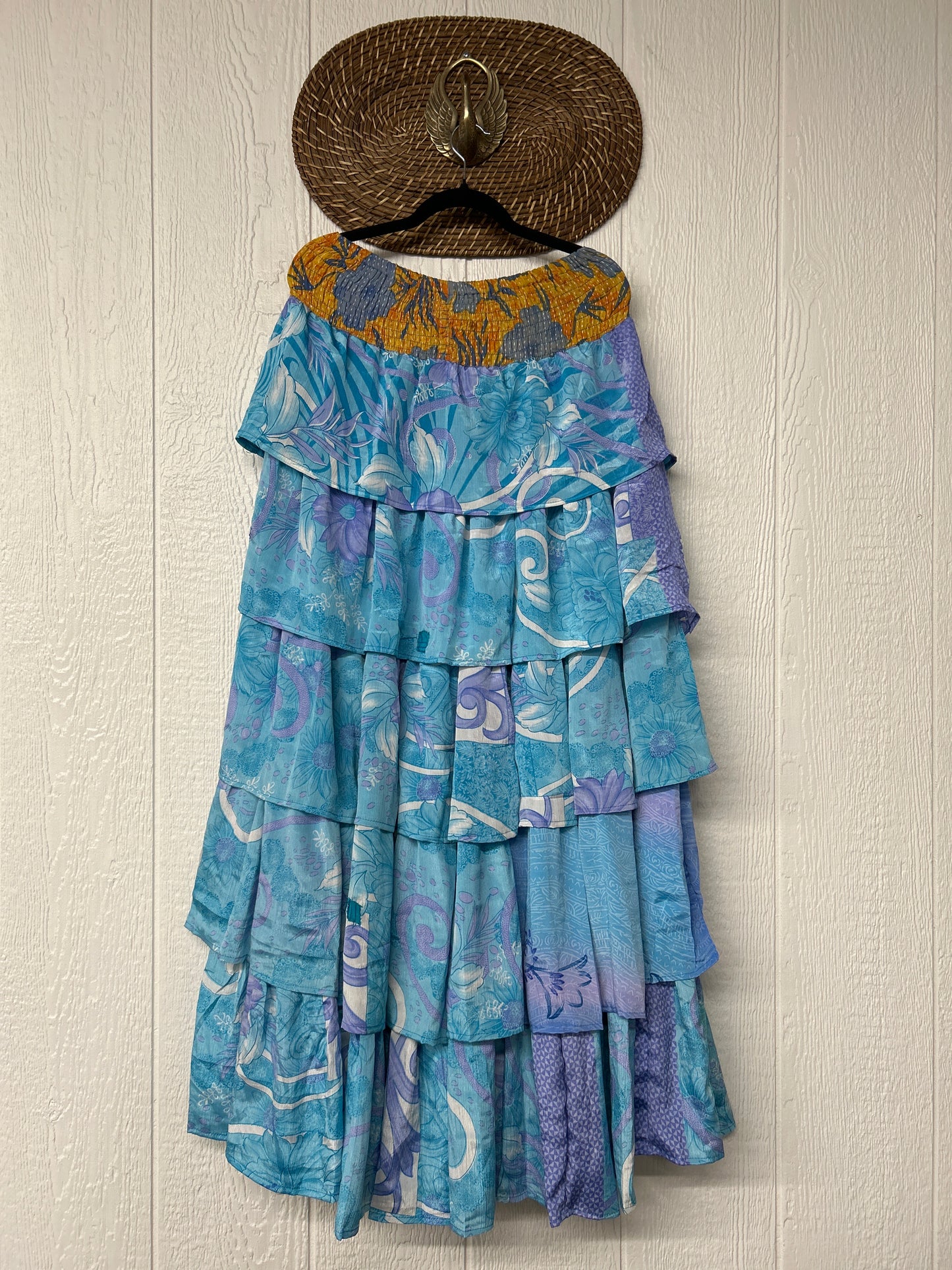 Rasgulla Sari Venus Ruffle Maxi 1125 123