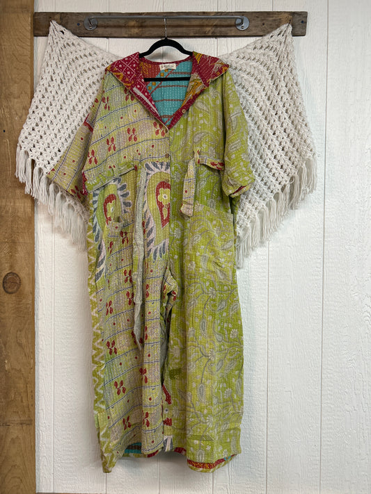 Kantha Zen Hoodie Jumpsuit 0925 220