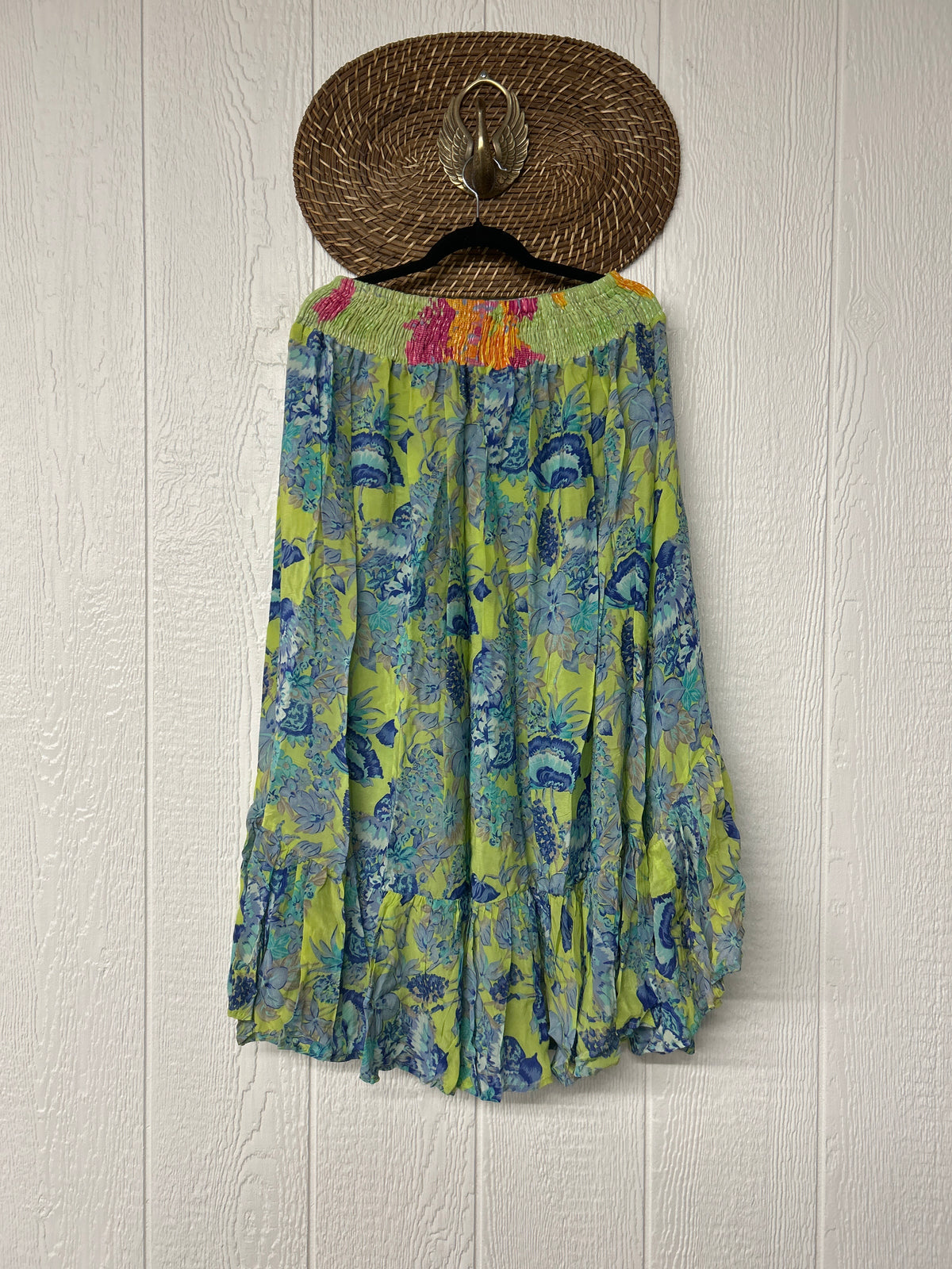 Crepe Sari Dahlia Skirt 1026 220