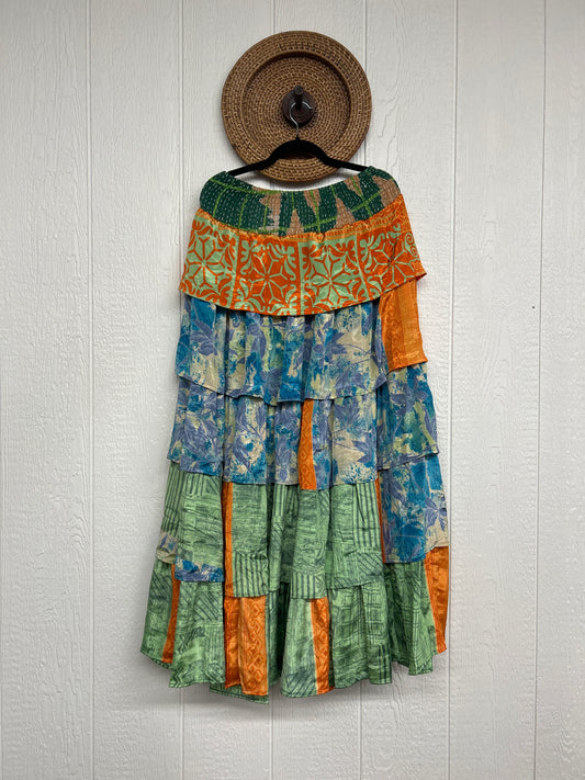 Rasgulla Sari Venus Ruffle Maxi 1125 162