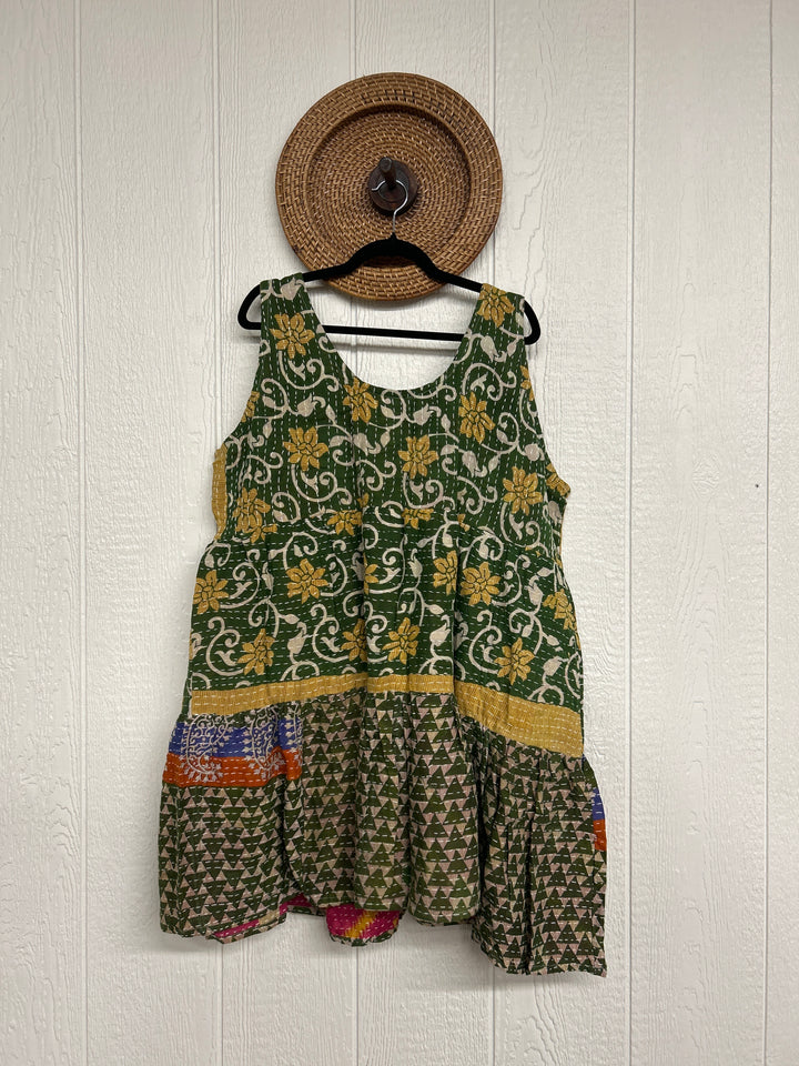 Kantha Meadow Mini Dress 0625 103