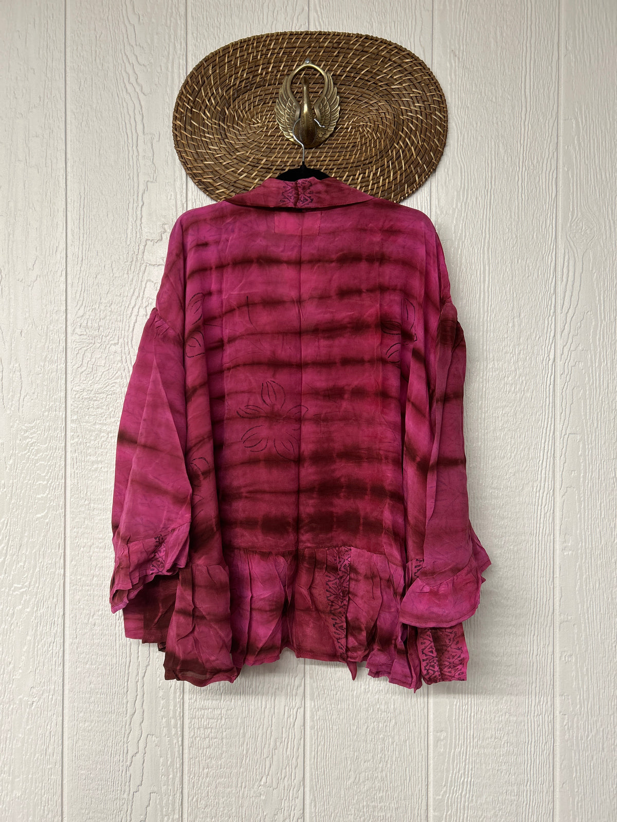Crepe Sari Wild Rose Top 1026 157