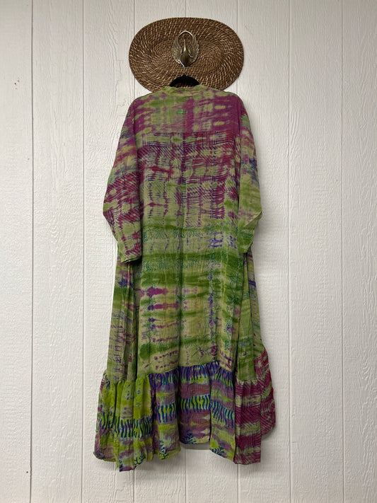 Crepe Sari Dahlia Duster Dress 0326 227