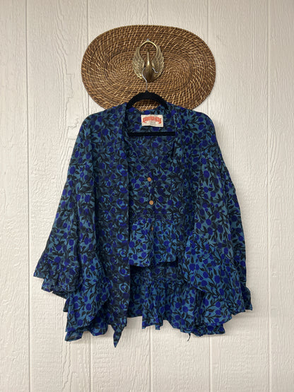 Crepe Sari Wild Rose Top 1225 183