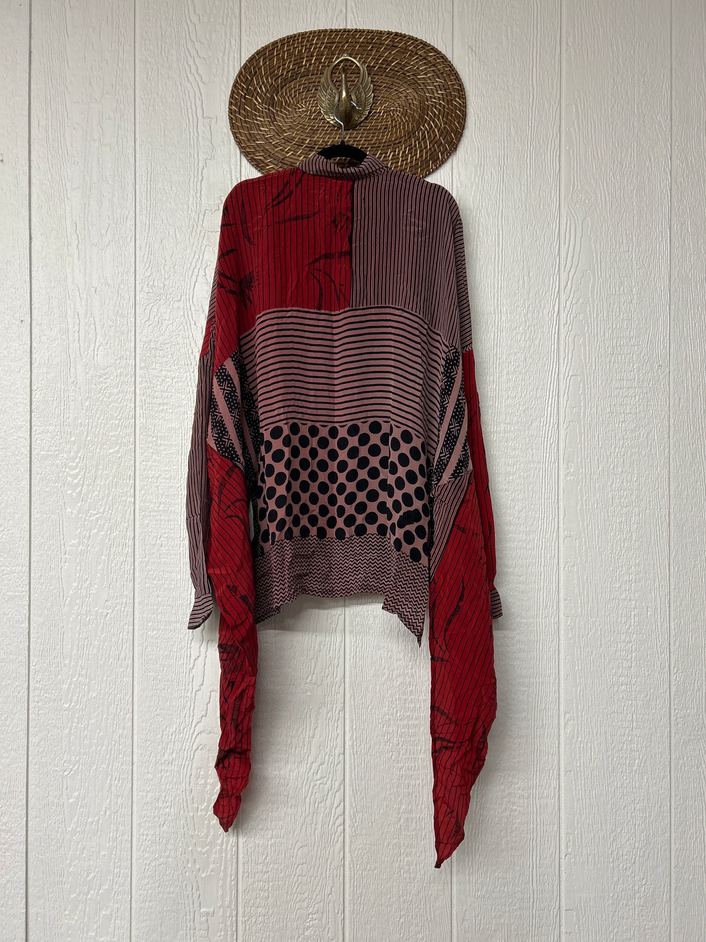 Crepe Sari Nirvana Button Down 1125 167