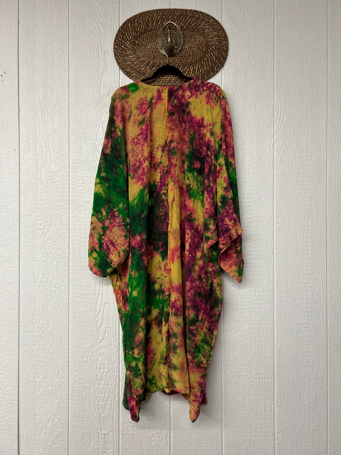 Crepe Sari Gaia Duster Dress 0826 035