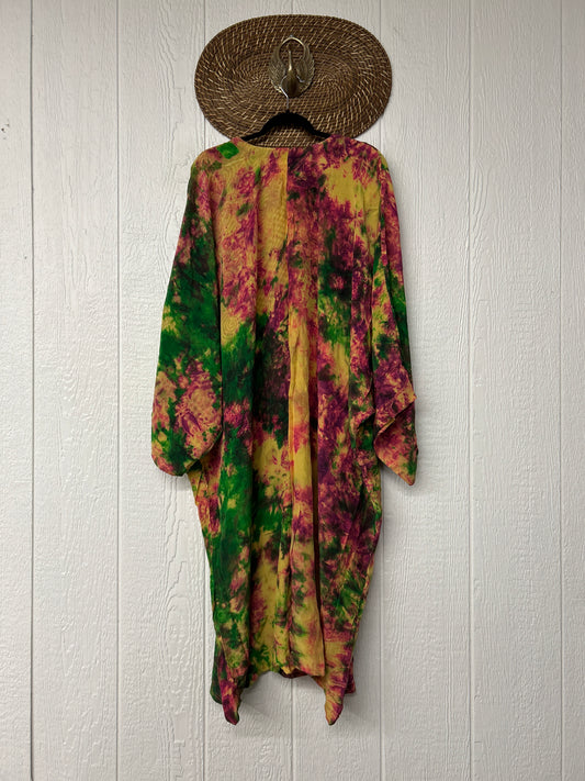 Crepe Sari Gaia Duster Dress 0826 035