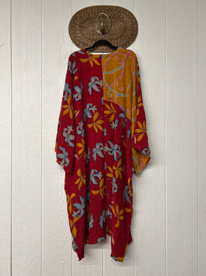 Crepe Sari Gaia Duster Dress 0826 023
