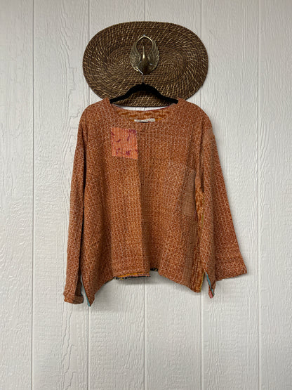 Pareo Kantha Wanderer Pocket Crop Top 0226 249