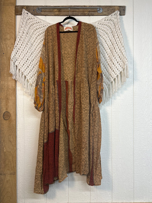 Crepe Sari Evermore Kimono 0326 180