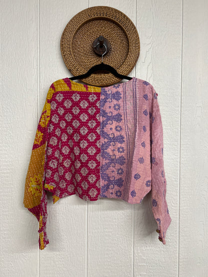 RETAIL Pareo Kantha In Bloom Cropped Pullover 0326 126