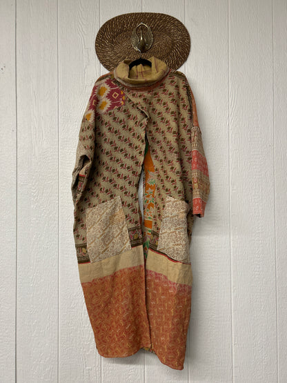 Fine Kantha Cowl Split Pullover 1225 178