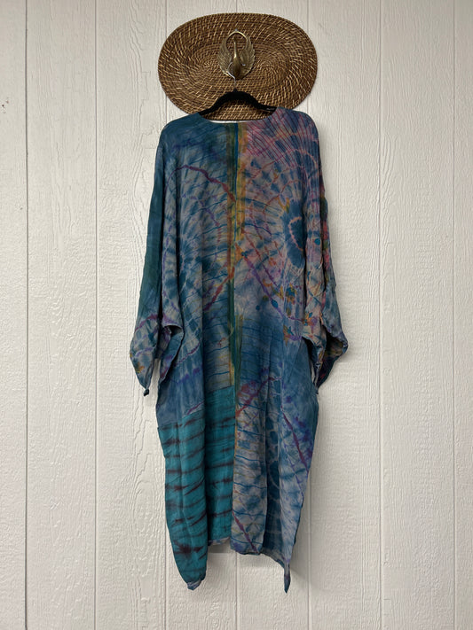 Crepe Sari Gaia Duster Dress 0826 239