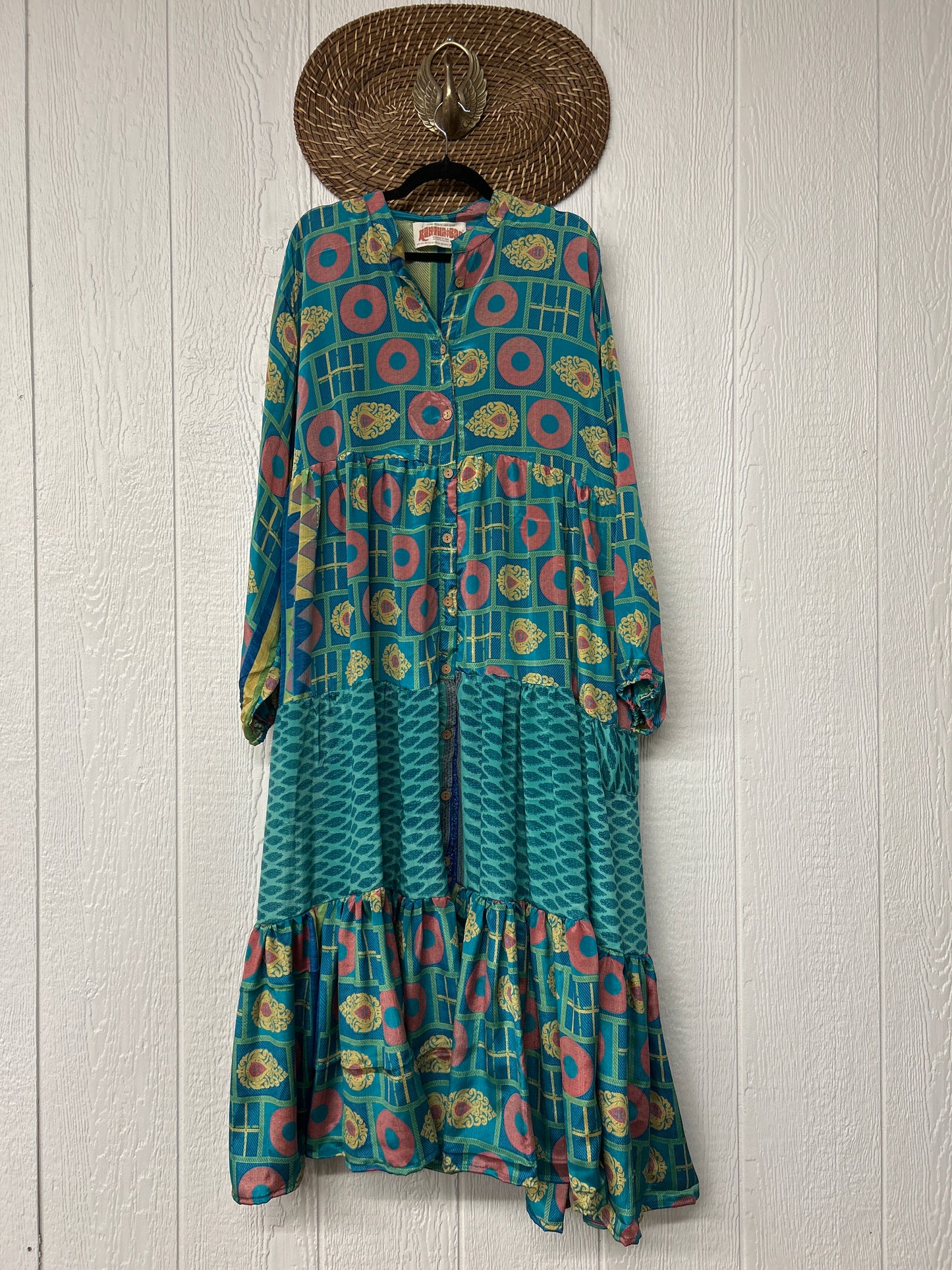 Rasgulla Sari Luminous Maxi Dress 0226 037