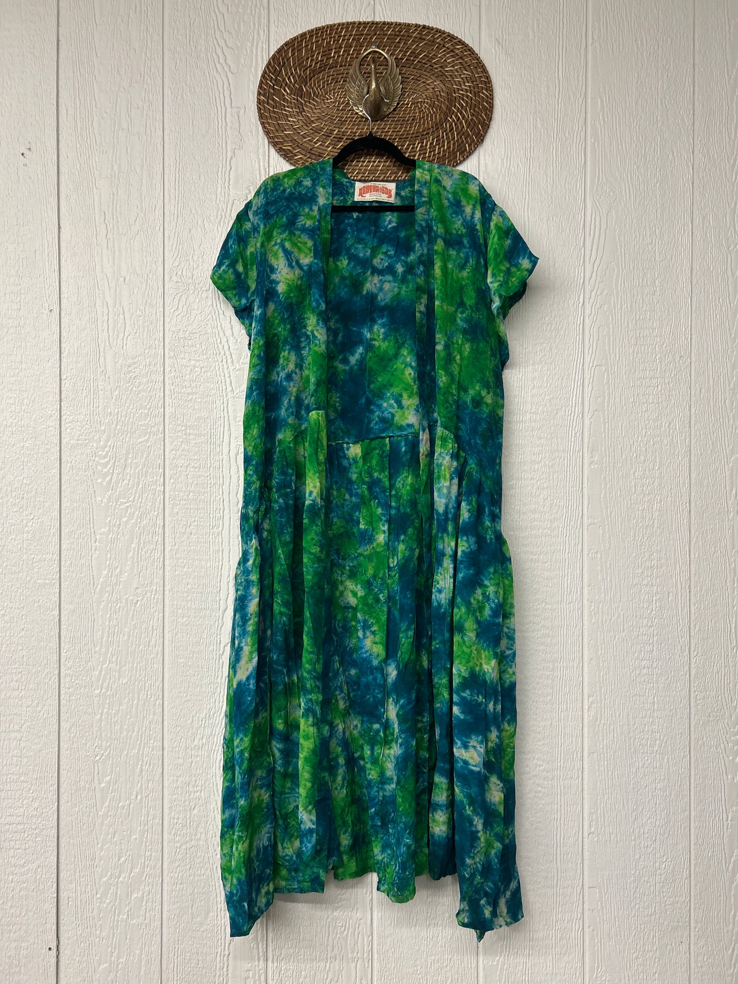 Crepe Sari Summer Evermore Kimono 0726 086