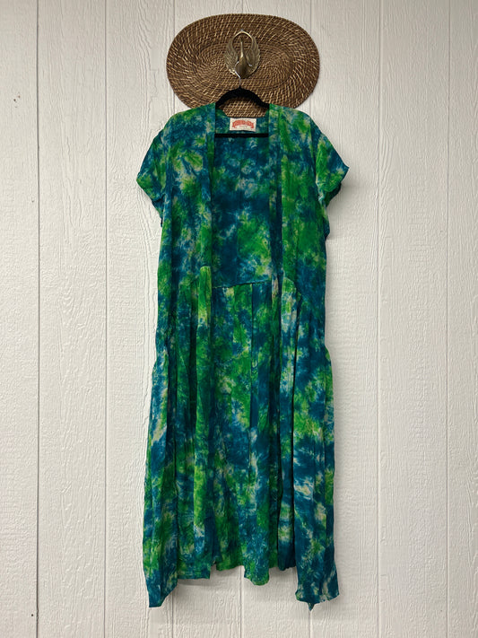 Crepe Sari Summer Evermore Kimono 0726 086